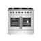 Forno Galiano 36In. Freestanding French Door Dual Fuel Range FFSGS6356-36 - alternate 1